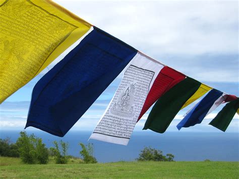 Tibetan Prayer Flags, string of 25 large flag in high grade cotton | tibetanincense