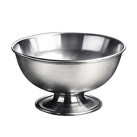 Traditional Silver Bowl Silver Bowl Bowl Png Transparent Image And