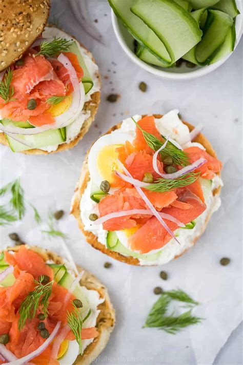 Bagel and Lox Recipe | Joyful Healthy Eats