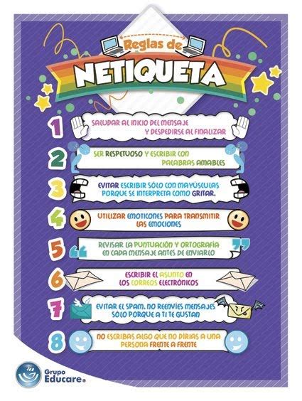 REGLAS BASICAS DE NETIQUETA