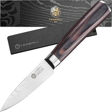 Kessaku Paring Knife Inch Samurai Series Razor Sharp Kitchen