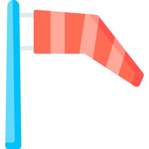wind flag special flat icon