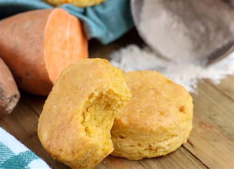 Sweet Potato Biscuits ~ Like Fluffy Clouds