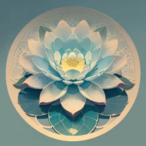 mandala lotus flower tattoo - SeaArt Al - Free Al Art Generator