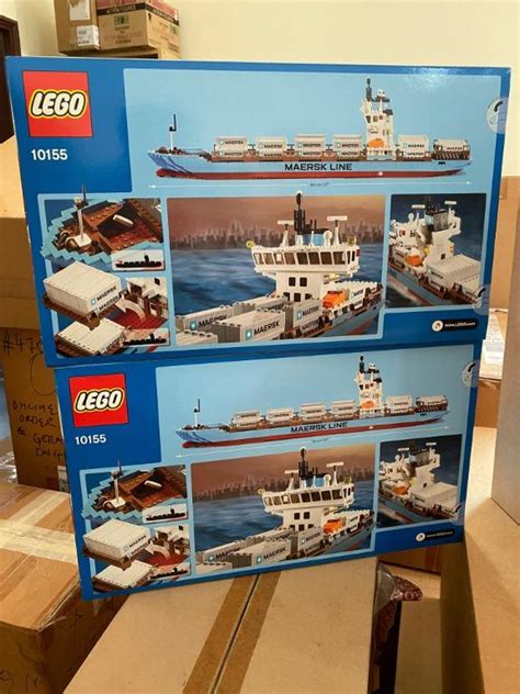 Lego 10155 Maersk Line Container Ship Hobbies And Toys Toys And Games On