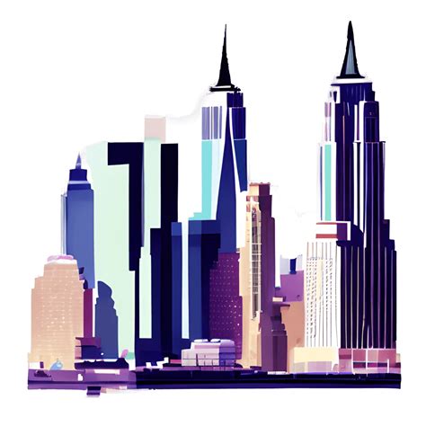 New York City Illustration Realistic 4k · Creative Fabrica