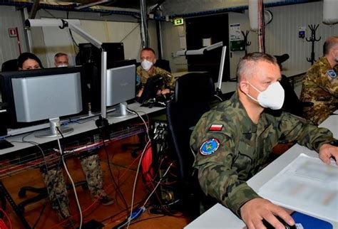 Allied Air Command Deployable Air Command And Control Centre Support Successful Test Of Air