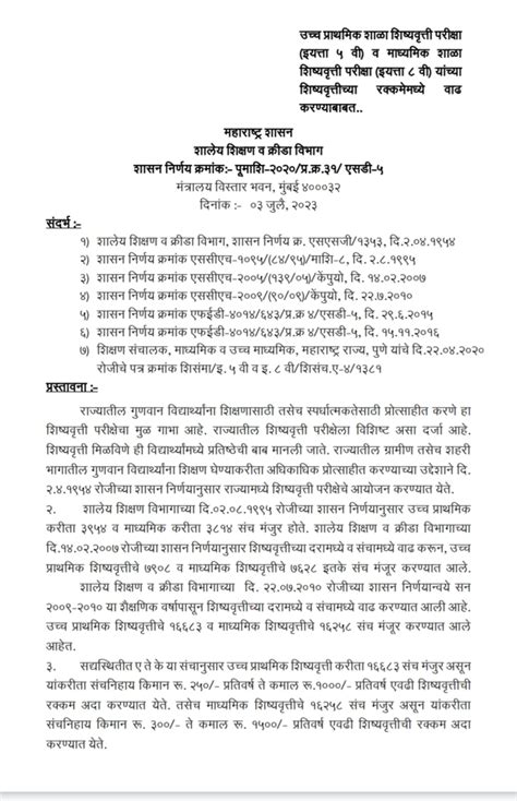 जिल्हा परिषद शाळा कन्नड नं१ उच्च प्राथमिक शाळा शिष्यवृत्ती परीक्षा इयत्ता ५ वी व माध्यमिक