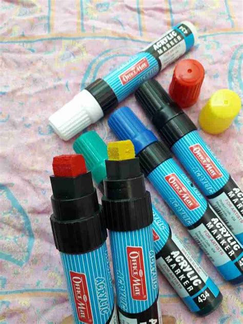 Jumbo Acrylic Marker Pack Of Pcs Soni Office Mate