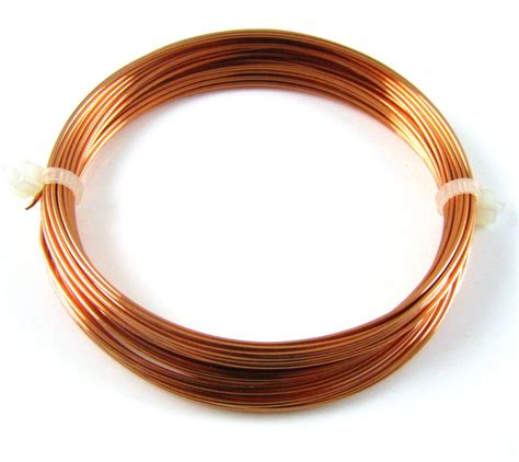 2mm Bare Copper Wire – 2 Meter Coil - Spoilt Rotten Beads