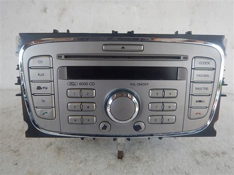 Ford Galaxy Mk Mk S Max Mondeo Mk Radio Cd S T K Ae Za Z Z