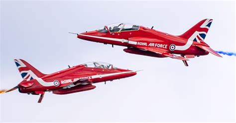 Exact Flightpath Route Red Arrows Will Take Across Skies Today