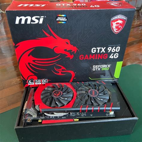 Msi Gtx 960 Gaming 4gb มือสอง Shopee Thailand