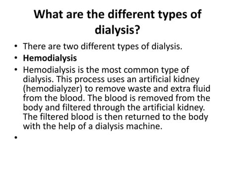 Dialysis Ppt PPT