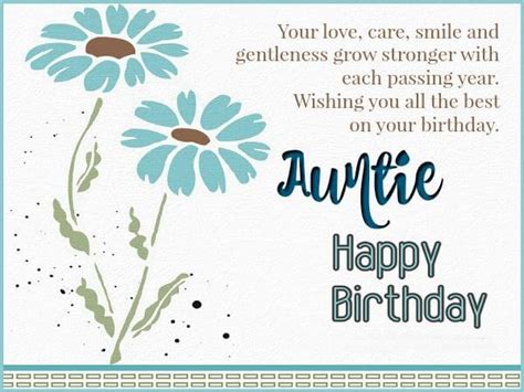 90 Happy Birthday Aunty Wishes Quotes Messages Cards Status And