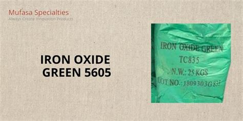 Jual Iron Oxide Green 5605 Berkualitas Mufasa Specialties