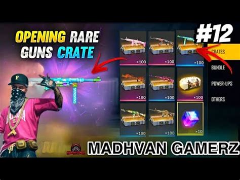 Opening Rare Guns Crate Ll Youtube