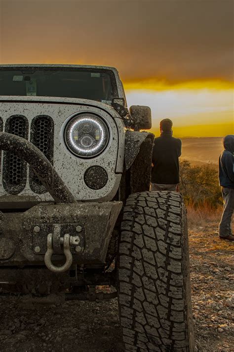 Online crop | HD wallpaper: sunset, off-road, adventure, jeep, sky ...