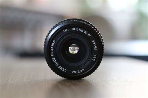 Cosina Mc Cosinon W 28mm F28 Prime Lens K Mount Camera Lens Ebay