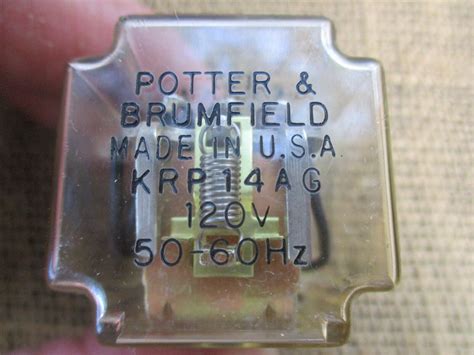 Potter Brumfield Relay Krpa Ag V Hz Ebay