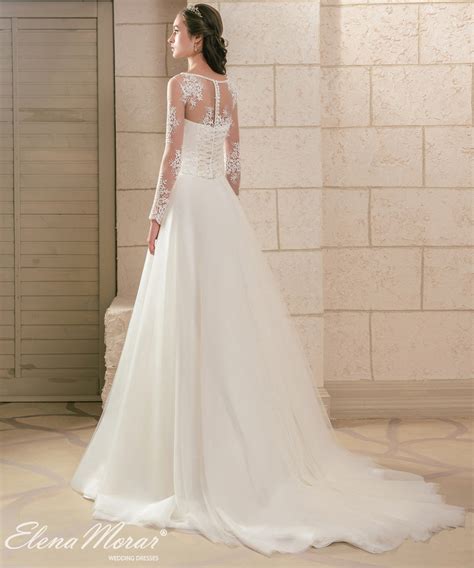 Robe de mariée princesse manches longues Yana