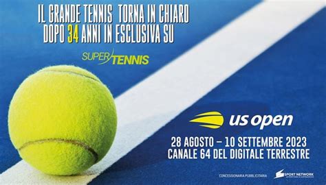 Us Open Con Supertennis E Sport Network In Chiaro In Italia