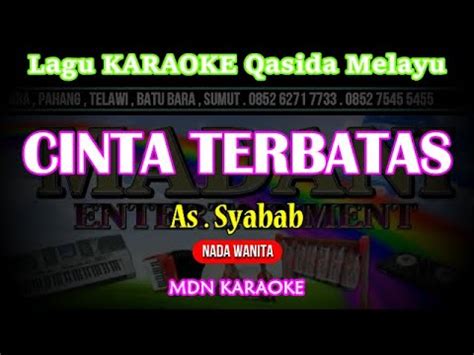 Karaoke Cinta Terbatas Qasidah Nada Wanita Kn Madani Keyboard