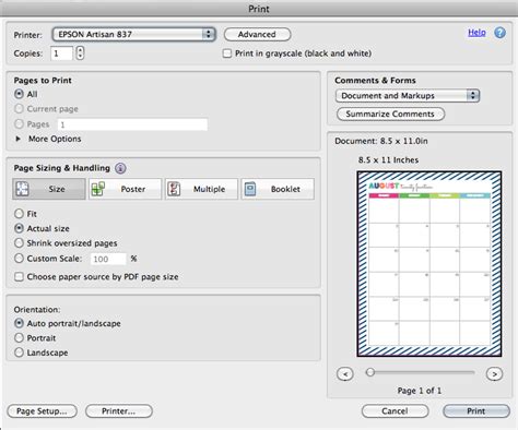 Clean Life and Home: How to Resize a Letter Size Printable!