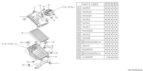 Subaru Forester L Premium Base Mass Air Flow Sensor Air Flow Meter