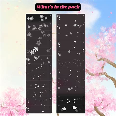 Cherry Blossoms Sakura Falling Petals Flowers Floral Anime Dreamy