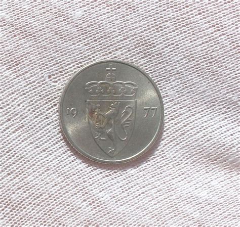 1977 Norway Norge 50 Ore Circulated EBay