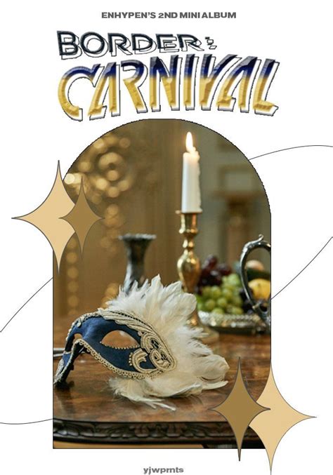 enhypen border:carnival | Inspirasi desain web, Poster kamar, Portofolio desain grafis