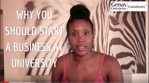 Why You Should Start A Business At University Youtube