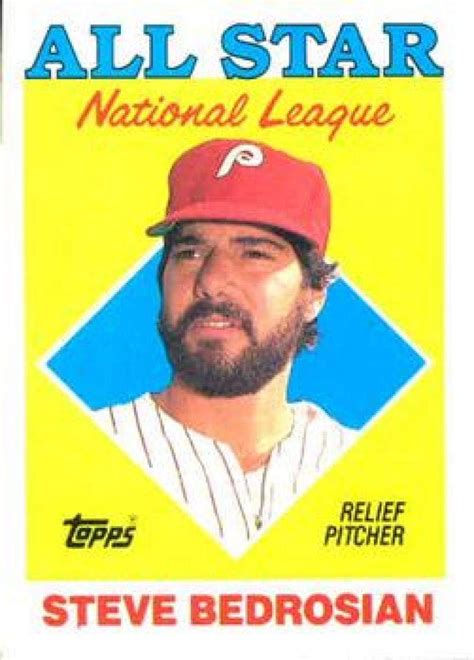 Amazon Topps Steve Bedrosian As Collectibles Fine Art