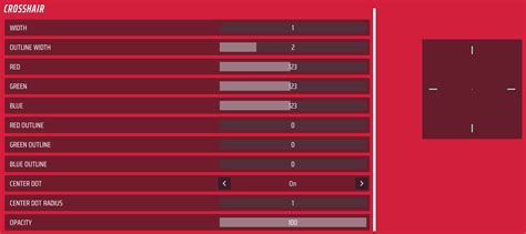 THE FINALS best crosshair settings