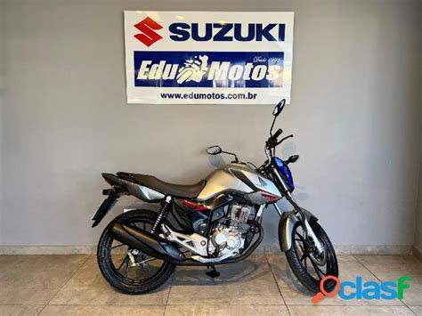 Honda Cg Fan Prata Flex Em Brasil Clasf Veiculos