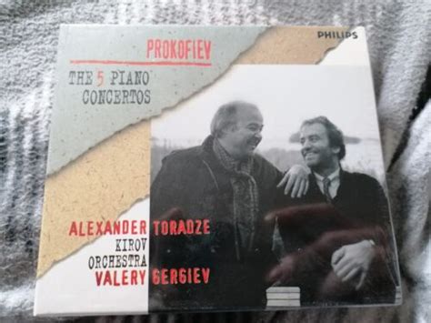 Alexander Toradze Prokofiev Five Piano Concertos CD 2 Disc NEW