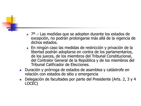 Ppt Estados De Excepción Constitucional Powerpoint Presentation Free Download Id188788