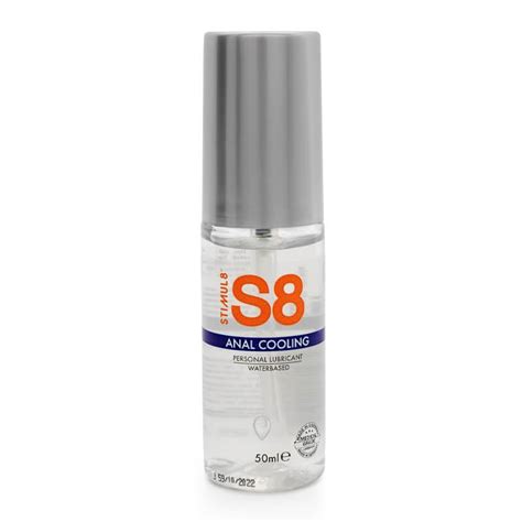 Lubrificante S8 Anal Efeito Frio 50 Ml My Sex Shop