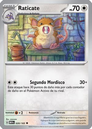 Rattata 151 TCG WikiDex la enciclopedia Pokémon