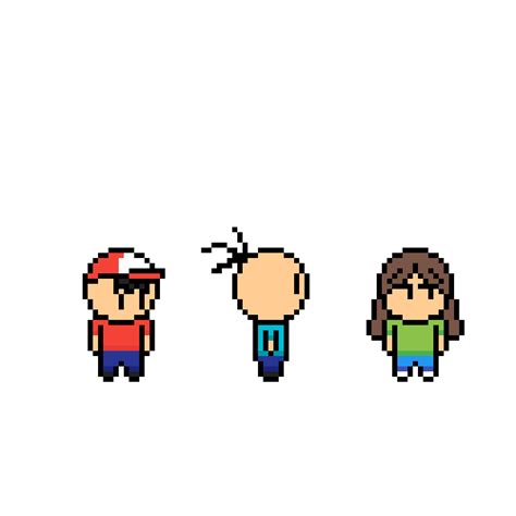 Pixilart Earthbound Sprites By Carlosalos123