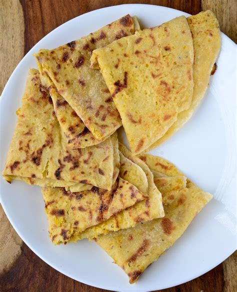 Indian Bread Puran Poli Stock Photo Image Of Channa 33518936