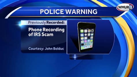 Police Warn Of Irs Scam Calls Threatening Arrest Youtube