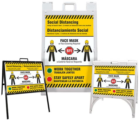 Occupational Health Safety Products Signs M07 4 X Please Wear A Face