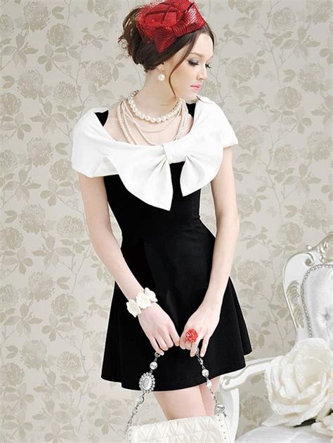 Elegant Bow Tie Mini Dress Dainty And Feminine And Is Available In