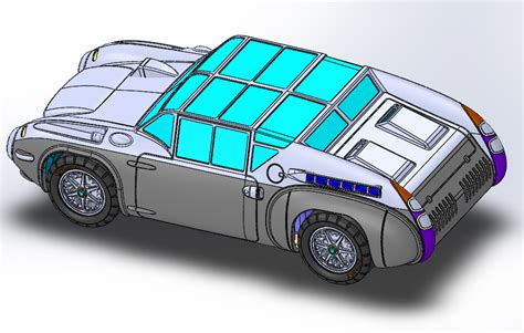 【汽车轿车】wwii Race Car赛车模型3d图纸 Solidworks设计汽车solidworks 仿真秀干货文章