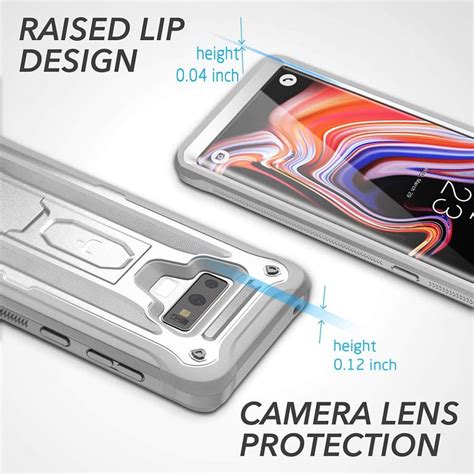 Youmaker Kickstand Case For Galaxy Note Full Body With Built In