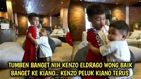 TUMBEN KENZO ELDRAGO WONG BAIK BANGET KE KIANO KENZO PELUK KIANO