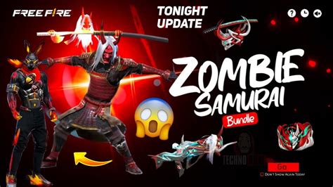 Zombie Samurai Bundle Return Confirm Date Free Fire New Event New