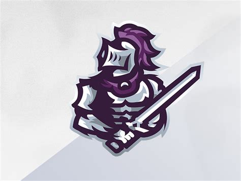 Knight Mascot Logo By Hendrik On Dribbble